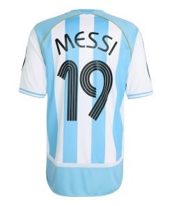 Argentina 2006 Home Messi Jersey - Men's