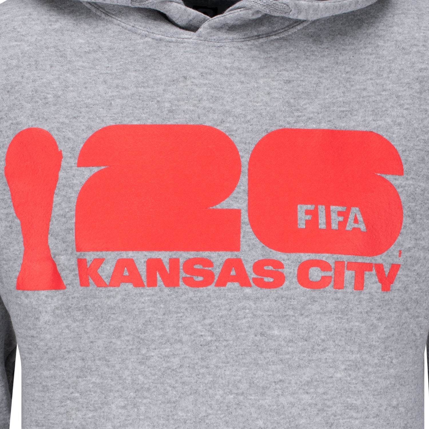 FIFA World Cup 2026? Kansas City Grey Hoodie - Unisex - Image 3