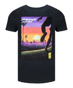 FIFA World Cup 2026? Los Angeles Poster Black T-Shirt - Unisex