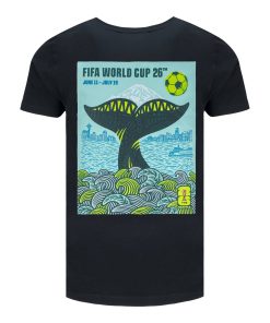 FIFA World Cup 2026? Seattle Poster Black T-Shirt - Unisex