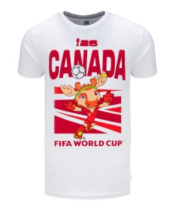 FIFA World Cup 2026? Canada Mascot White T-Shirt - Unisex