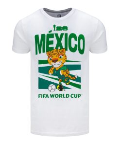 FIFA World Cup 2026? Mexico Mascot White T-Shirt - Unisex