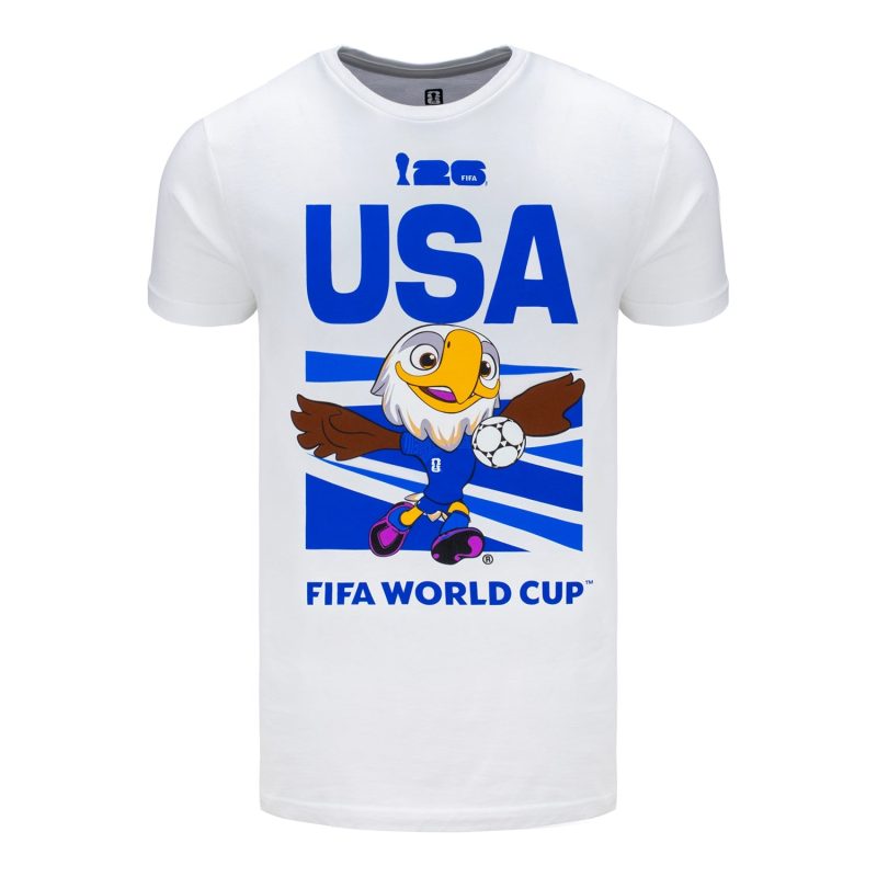 FIFA World Cup 2026? USA Mascot White T-Shirt - Unisex