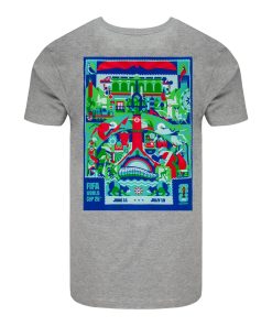 FIFA World Cup 2026? Monterrey Poster Grey T-Shirt [ESP] - Unisex