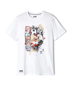FIFA Classics Spain '82 Retro Paint T-Shirt - Unisex