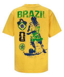 FIFA World Cup 2026? Brazil Rise and Strike T-Shirt - Youth