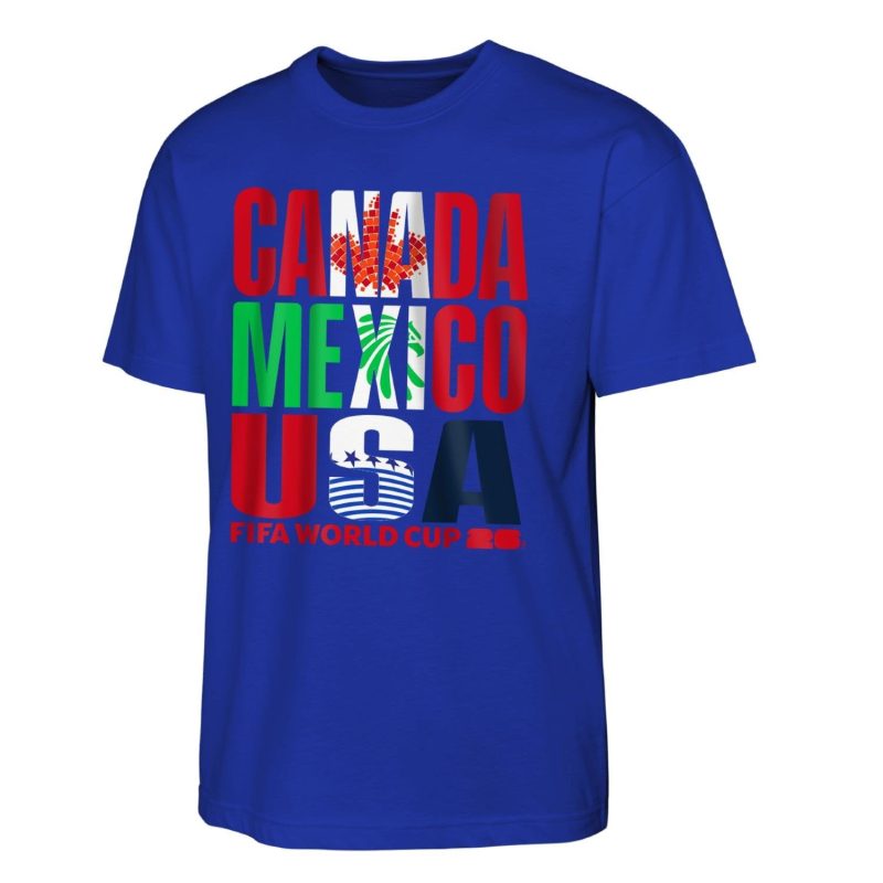 FIFA World Cup 2026? Tri Country Royal T-Shirt - Unisex