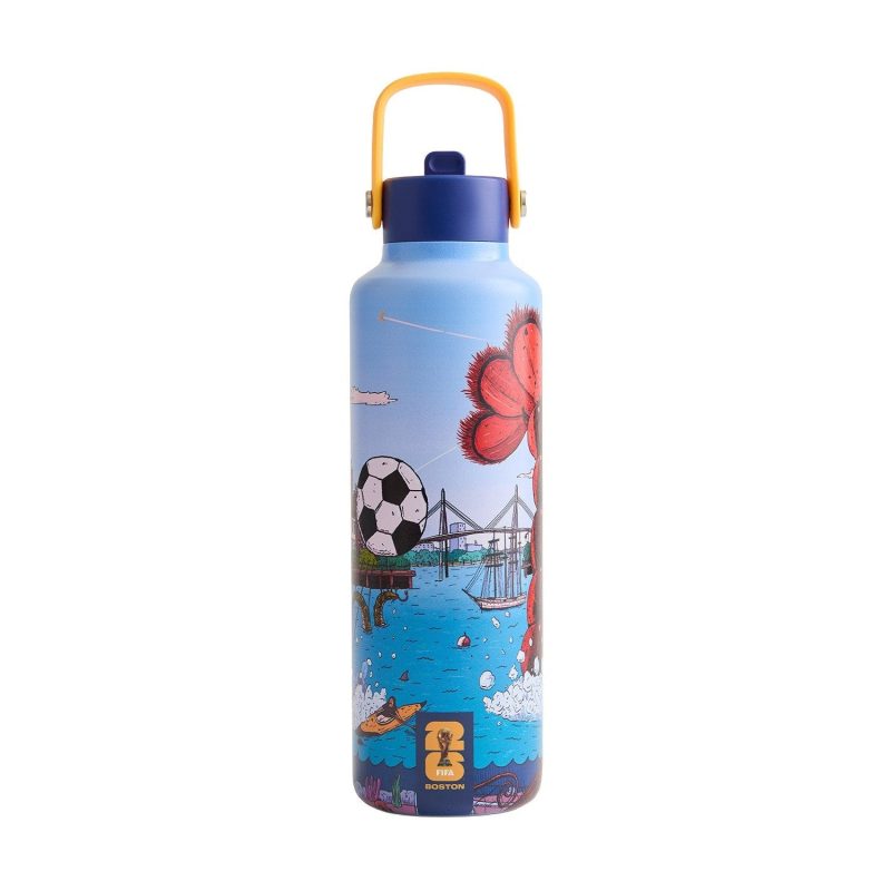 FIFA World Cup 2026? Boston Poster Water Bottle