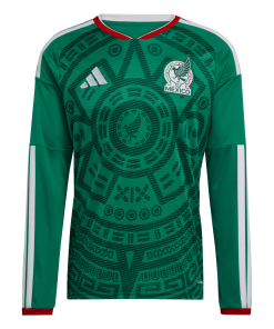 Mexico 2026 Home Long Sleeve Jersey - Men's