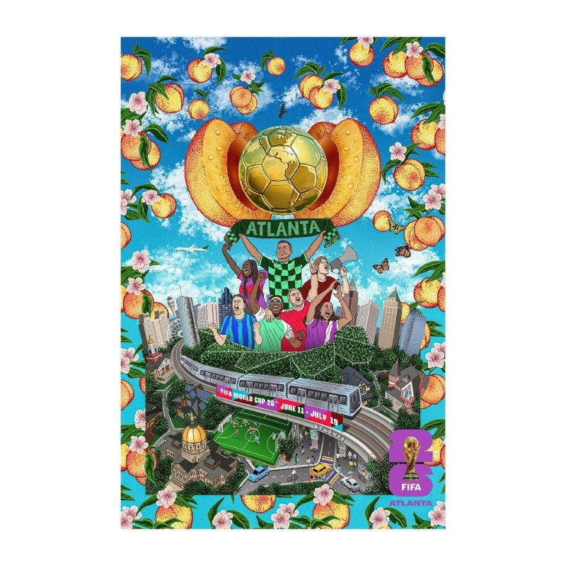 FIFA World Cup 2026? Atlanta Host City Poster