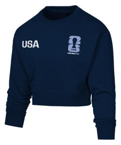 FIFA World Cup 2026? USA Emblem Crew Crop Sweatshirt - Women's