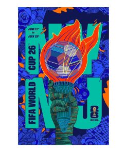 FIFA World Cup 2026? New York New Jersey Host City Poster