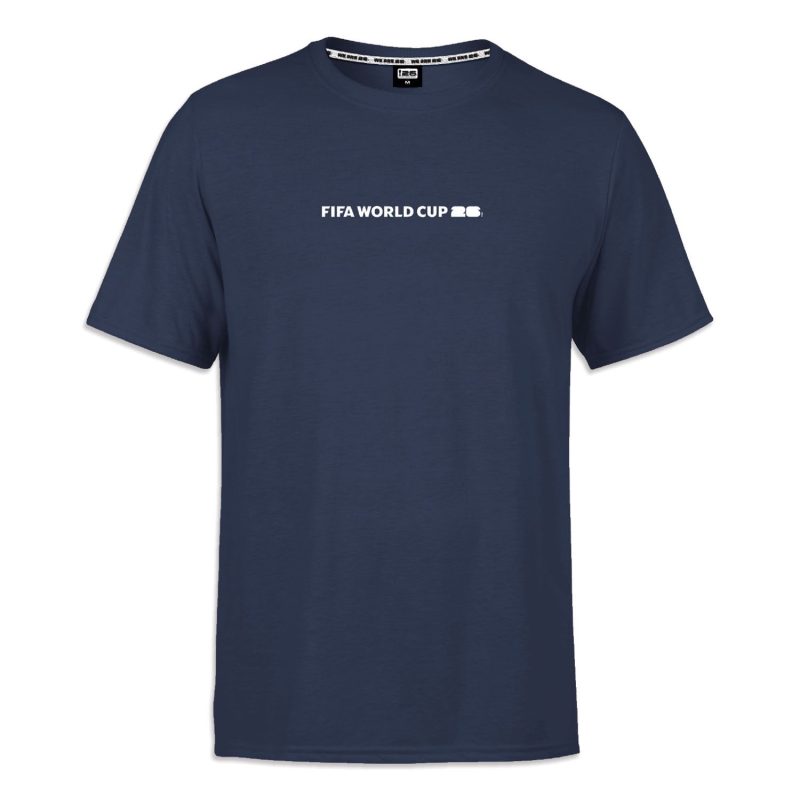 FIFA World Cup 2026? Vertical Abstract Navy T-Shirt - Unisex