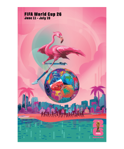 FIFA World Cup 2026? Miami Host City Poster