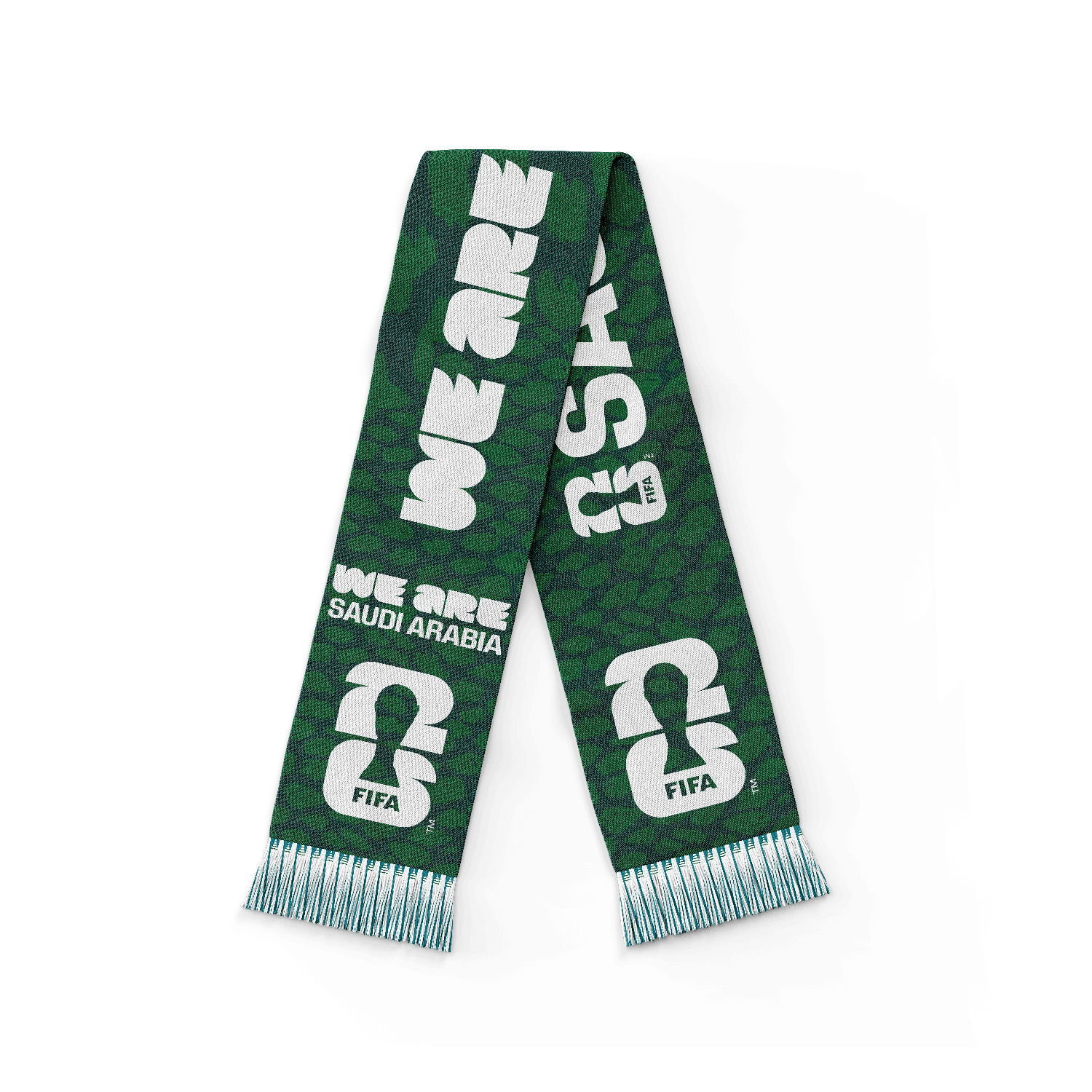 FIFA World Cup 2026??? 'We Are' Saudi Arabia Scarf