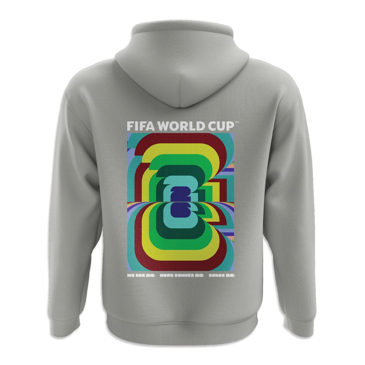 FIFA World Cup 2026? Amplified Grey Hoodie - Unisex - Image 2
