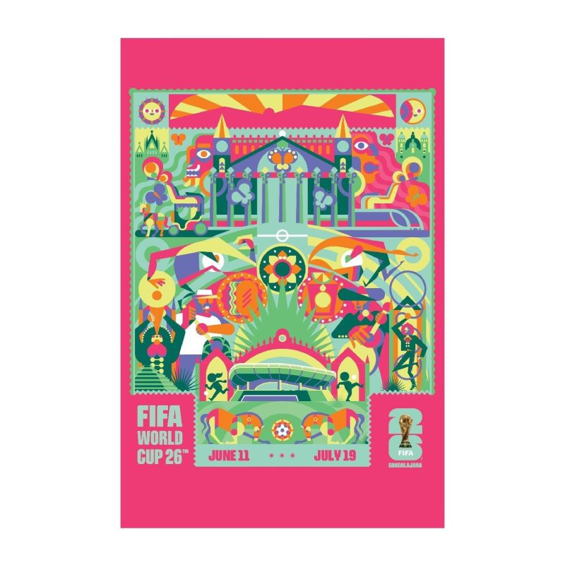 FIFA World Cup 2026? Guadalajara Host City Poster