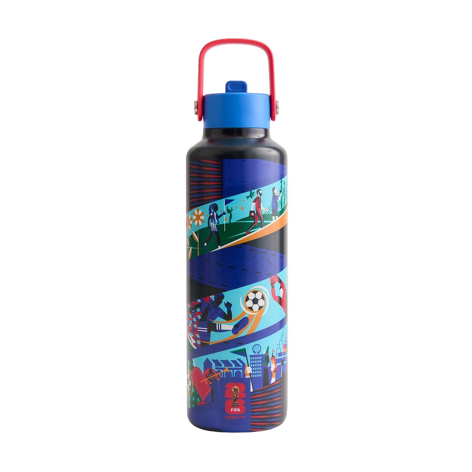 FIFA World Cup 2026? Kansas City Poster Water Bottle